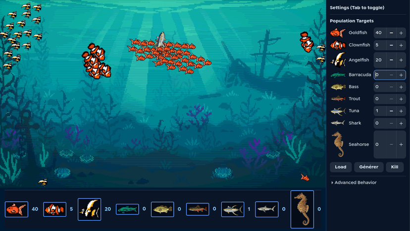 GTK4 Aquarium